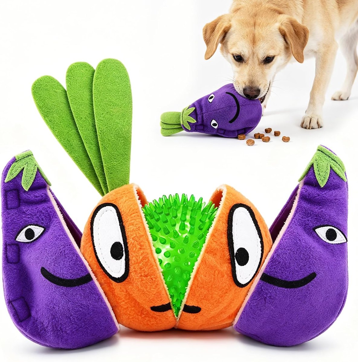AWOOF 3-in-1 Eggplant Surprise Toy