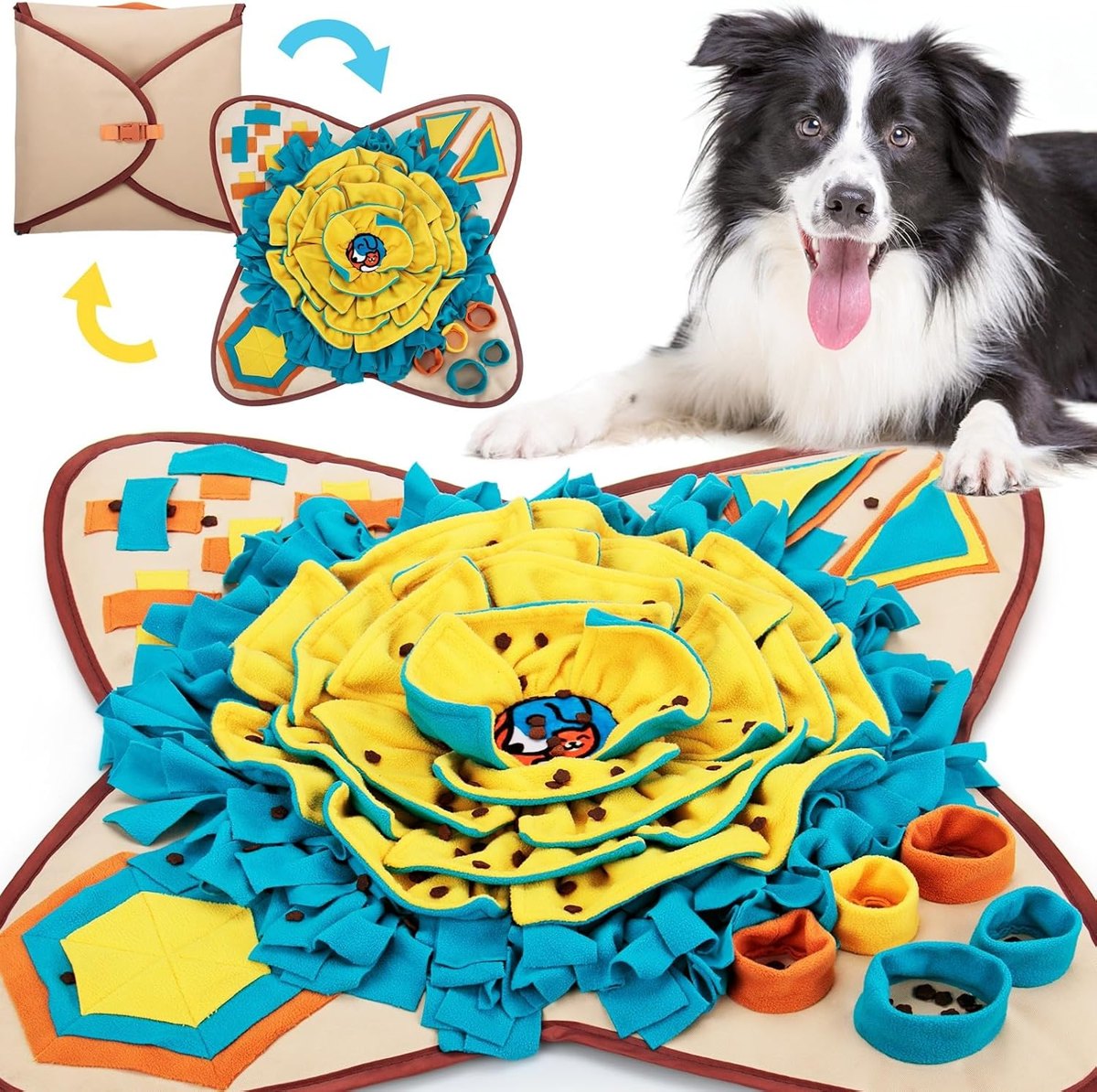 AWOOF Fold-Away Envelope Snuffle Mat