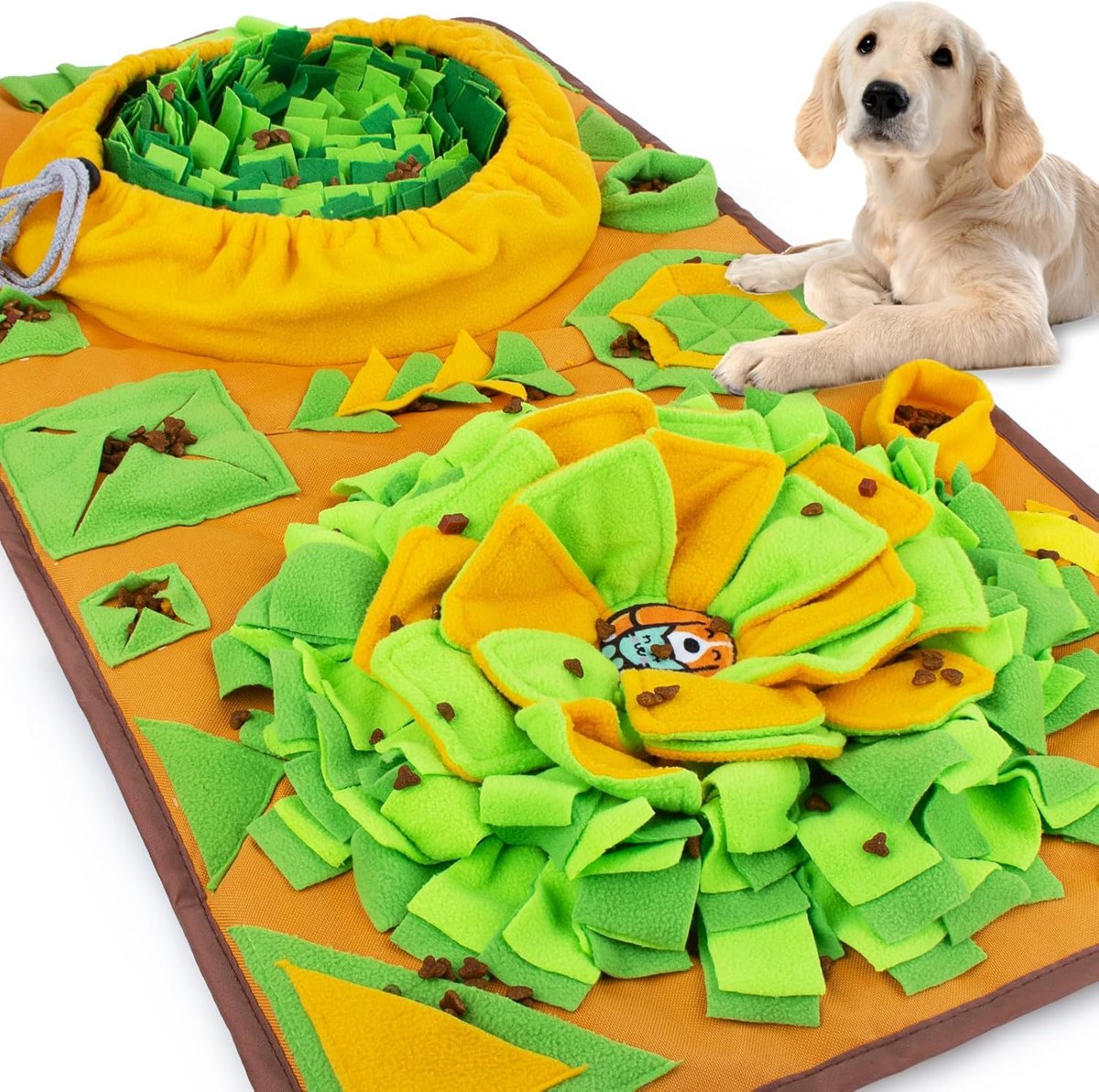 AWOOF Large Dog Snuffle Mat, 34.6 x 19.6 in