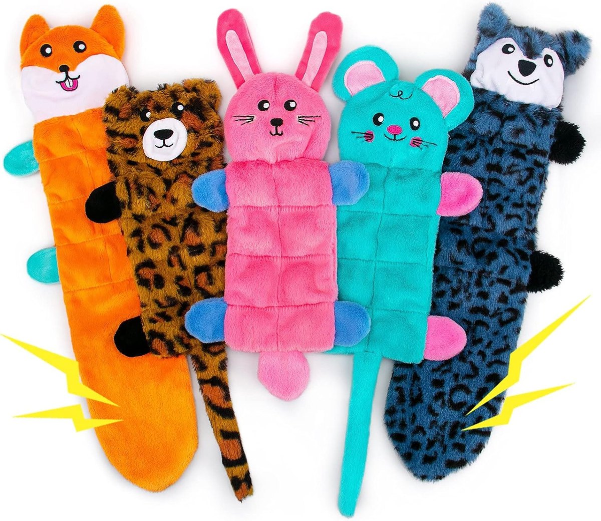 AWOOF No-Stuffing Forest Animal Toys, 5 Pack